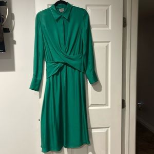 grey, size8 color green,100triacetate